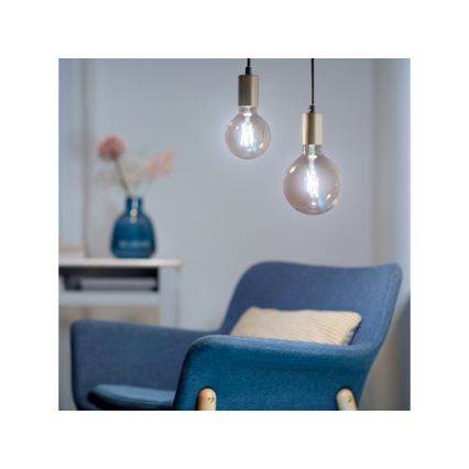 LED dimmbare Glühbirne VINTAGE FILAMENT G95 E27/6,7W/230V 2000-5000K CRI 90 Wi-Fi - WiZ