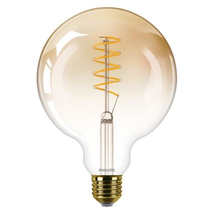 LED dimmbare Glühbirne VINTAGE Philips G120 E27/4,5W/230V 1800K