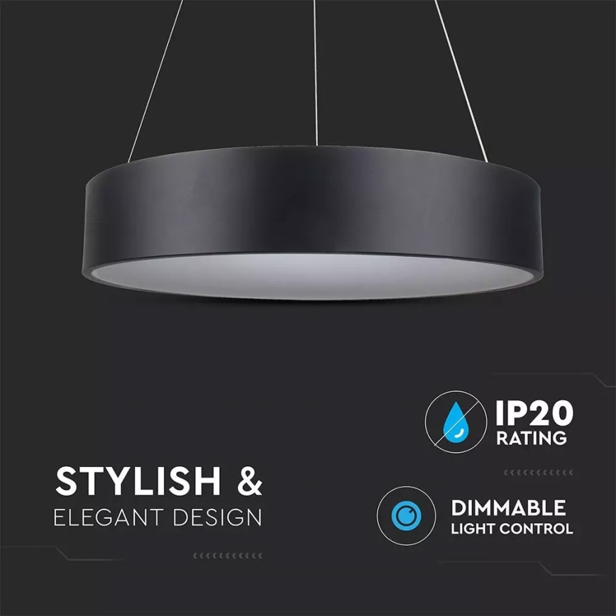 LED dimmbare Hängeleuchte 1xLED/30W/230V