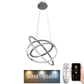 LED dimmbare Hängeleuchte an Kabel LED/105W/230V 3000-6500K Ø 60 cm + Fernbedienung