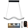 LED dimmbare Hängeleuchte an Kabel LED/70W/230V 3000-6500K + Fernbedienung