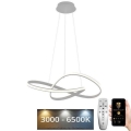 LED dimmbare Hängeleuchte an Kabel LED/70W/230V 3000-6500K Ø 55 cm + Fernbedienung