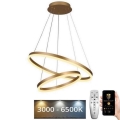 LED dimmbare Hängeleuchte an Kabel LED/70W/230V 3000-6500K Ø 60 cm + Fernbedienung