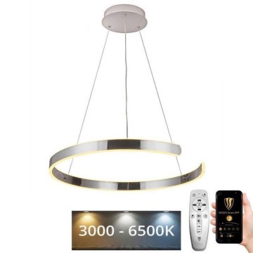 LED dimmbare Hängeleuchte an Kabel LED/70W/230V 3000-6500K Ø 60 cm + Fernbedienung