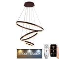 LED dimmbare Hängeleuchte an Kabel LED/85W/230V 3000-6500K Ø 60 cm + Fernbedienung