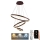 LED dimmbare Hängeleuchte an Kabel LED/85W/230V 3000-6500K Ø 60 cm + Fernbedienung