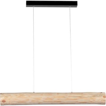 LED dimmbare Hängeleuchte an Kabel LUCAS LED/25,5W/230V Kiefer