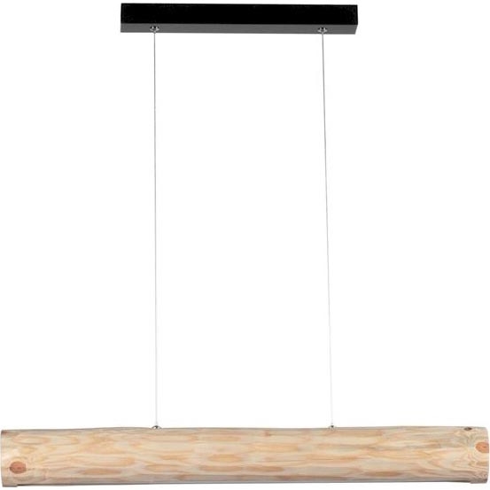 LED dimmbare Hängeleuchte an Kabel LUCAS LED/25,5W/230V Kiefer