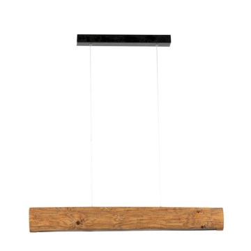 LED dimmbare Hängeleuchte an Kabel LUCAS LED/25,5W/230V Kiefer