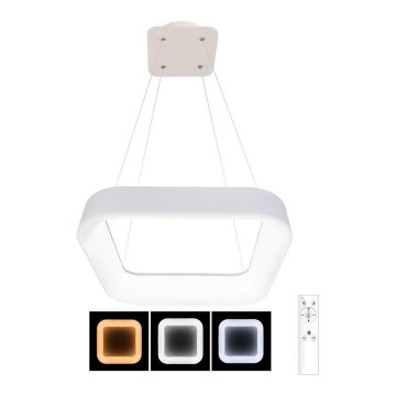 LED dimmbare Hängeleuchte an Kabel NEST LED/40W/230V 3000-6500K Weiß + Fernbedienung