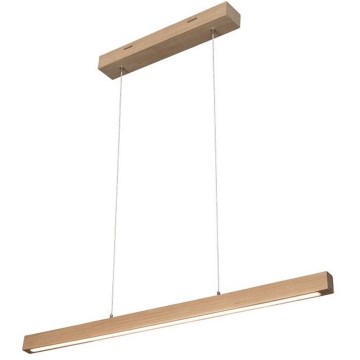 LED dimmbare Hängeleuchte an Kabel SMAL LED/12W/230V Eiche