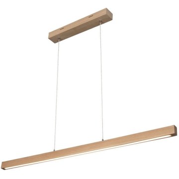 LED dimmbare Hängeleuchte an Kabel SMAL LED/15W/230V Eiche