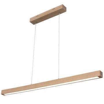 LED dimmbare Hängeleuchte an Kabel SMAL LED/28,5W/230V Eiche