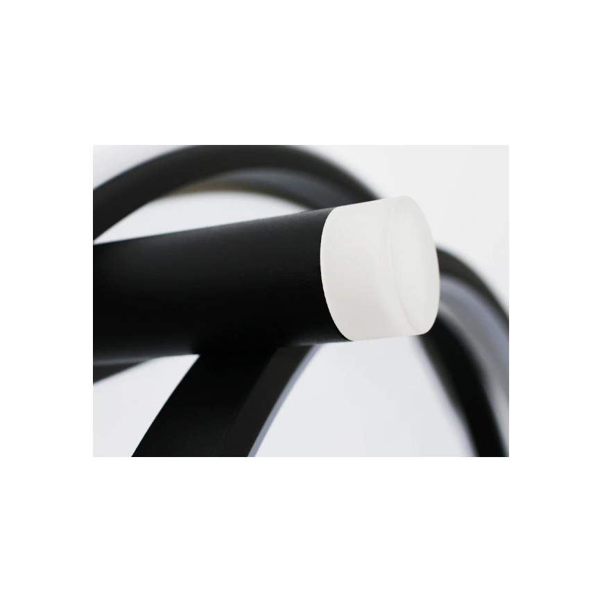 LED dimmbare Pendelleuchte an Kabel, 100 W, 230 V, 3000–6500 K, Ø 60 cm, inkl. Fernbedienung