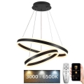 LED dimmbare Hängeleuchte an Seil LED/135W/230V 3000-6500K Ø 60 cm + Fernbedienung