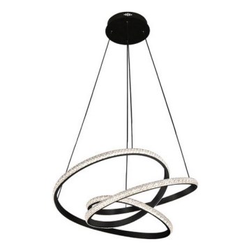 LED-dimmbare Hängeleuchte an Seil LED/90W/230V 3000–6500K Ø 47 cm + Fernbedienung