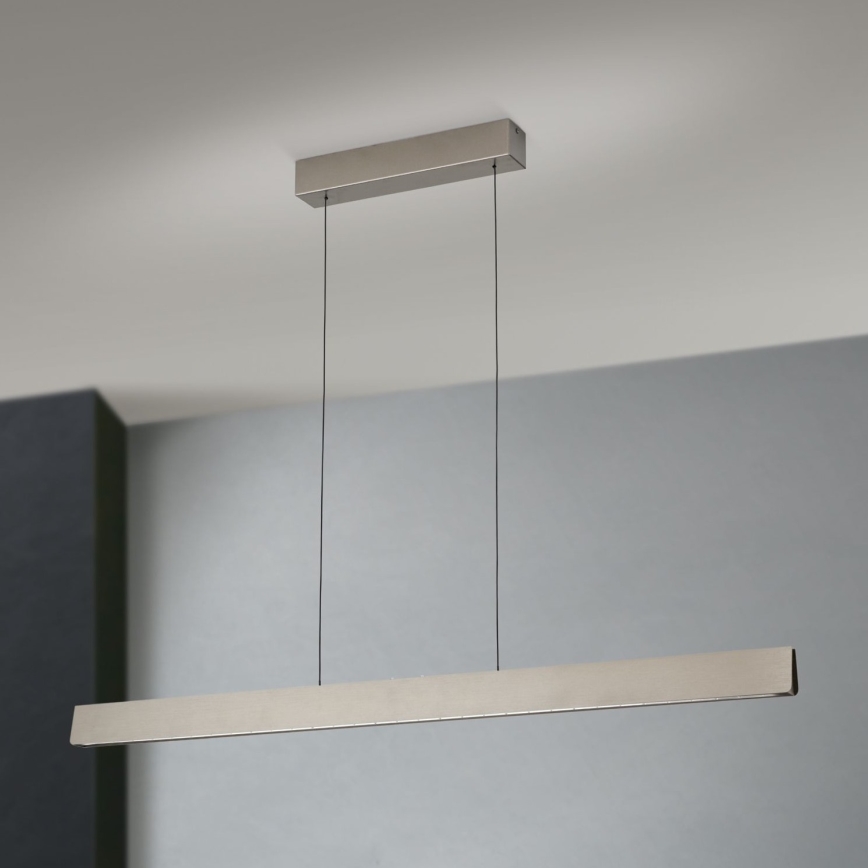 LED dimmbare Hängeleuchte an Seil TARA LED/44W/230V 2700/3800/4500/5700K mattchrom