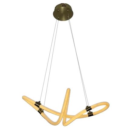 LED dimmbare Hängeleuchte an Kabel LED/25W/230V 3000-6500K + Fernbedienung