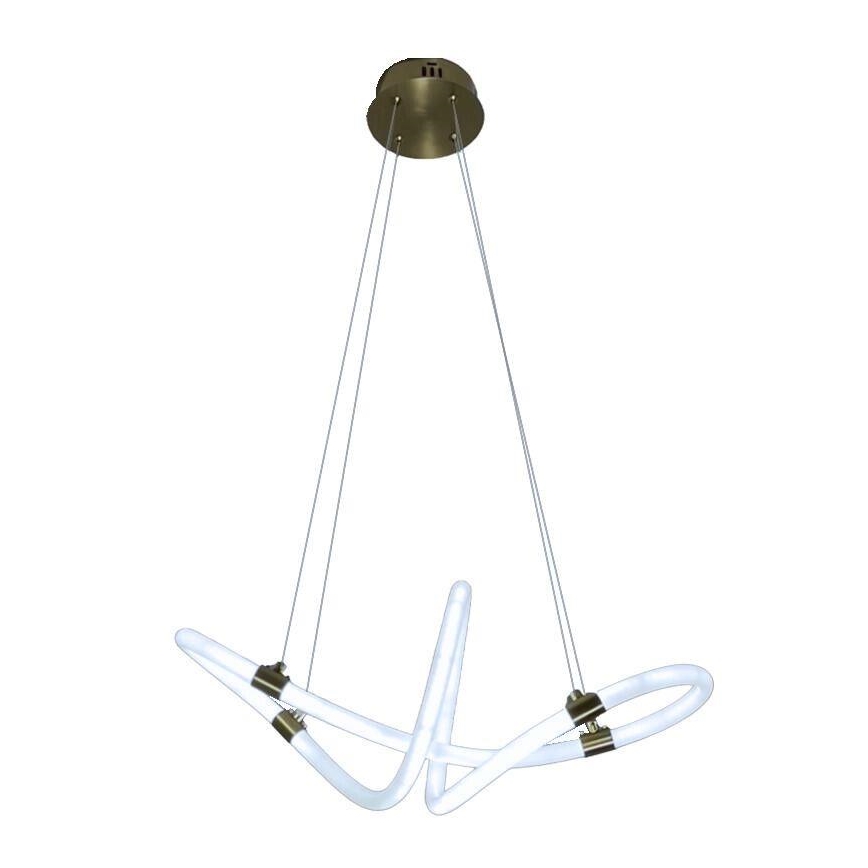 LED dimmbare Hängeleuchte an Kabel LED/25W/230V 3000-6500K + Fernbedienung