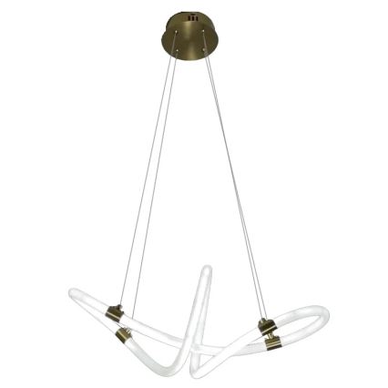 LED dimmbare Hängeleuchte an Kabel LED/25W/230V 3000-6500K + Fernbedienung