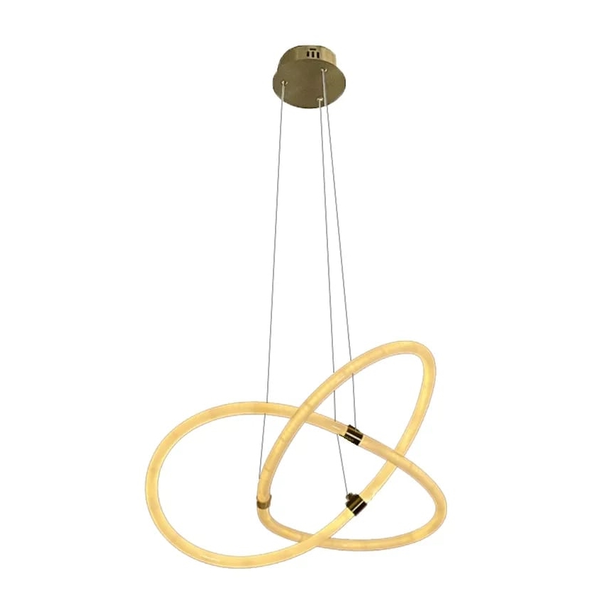 LED dimmbarer Kronleuchter an Kabel LED/30W/230V 3000-6500K Ø 49,9 cm + Fernbedienung