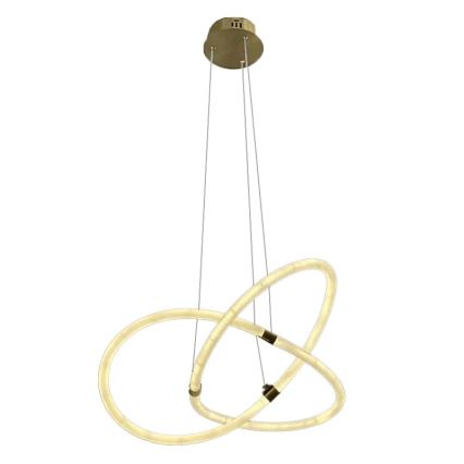LED dimmbarer Kronleuchter an Kabel LED/30W/230V 3000-6500K Ø 49,9 cm + Fernbedienung