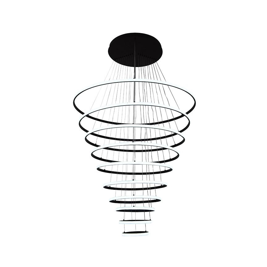 LED dimmbare Hängeleuchte an Kabel LED/365W/230V 3000-6500K Ø 100 cm + Fernbedienung
