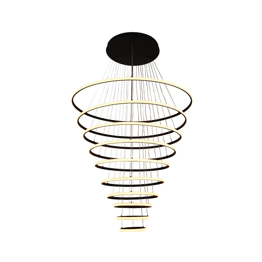 LED dimmbare Hängeleuchte an Kabel LED/365W/230V 3000-6500K Ø 100 cm + Fernbedienung