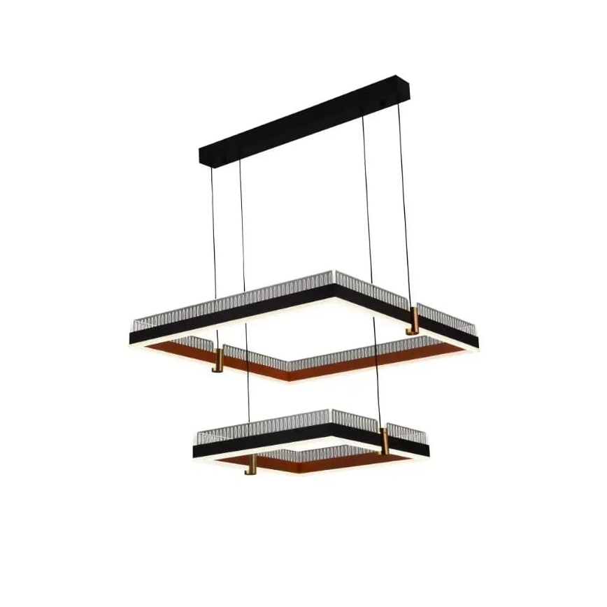 LED dimmbare Hängeleuchte an Kabel LED/50W/230V 3000-6500K + Fernbedienung