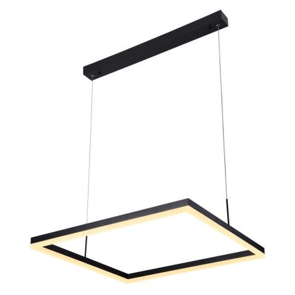 LED dimmbare Hängeleuchte an Seil LED/55W/230V 3000-6500K + Fernbedienung