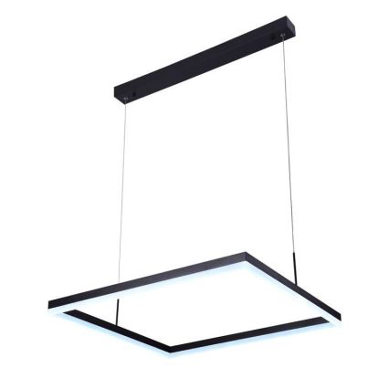 LED dimmbare Hängeleuchte an Seil LED/55W/230V 3000-6500K + Fernbedienung