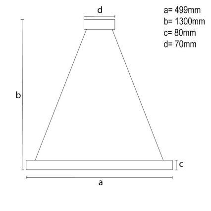 LED dimmbarer Kristall-Pendelleuchter an Kabel LED/80W/230V 3000-6500K Schwarz + Fernbedienung