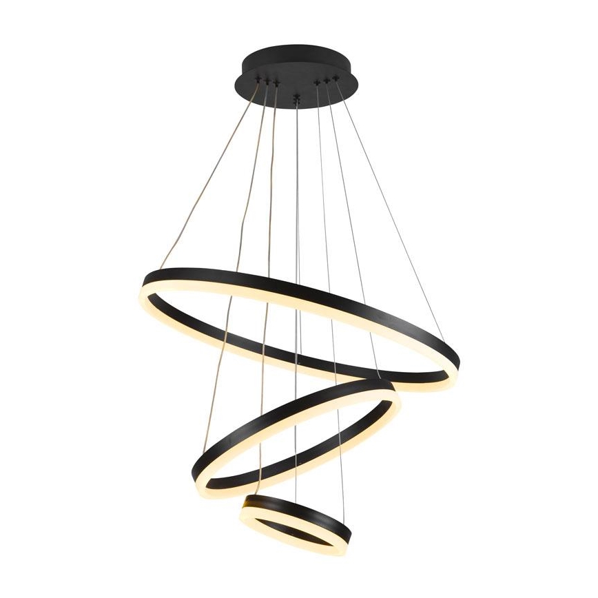 LED dimmbare Hängeleuchte an Kabel LED/85W/230V 3000-6500K Ø 60 cm + Fernbedienung