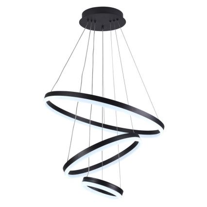 LED dimmbare Hängeleuchte an Kabel LED/85W/230V 3000-6500K Ø 60 cm + Fernbedienung