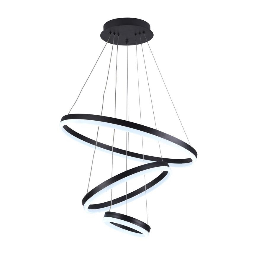 LED dimmbare Hängeleuchte an Kabel LED/85W/230V 3000-6500K Ø 60 cm + Fernbedienung