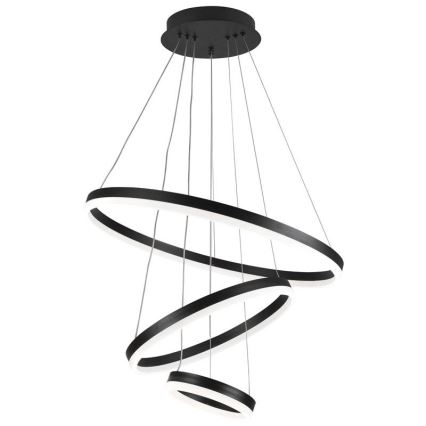 LED dimmbare Hängeleuchte an Kabel LED/85W/230V 3000-6500K Ø 60 cm + Fernbedienung