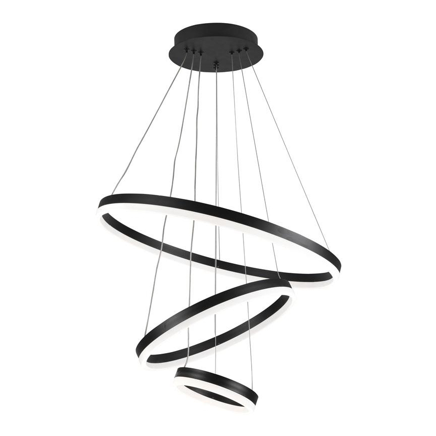 LED dimmbare Hängeleuchte an Kabel LED/85W/230V 3000-6500K Ø 60 cm + Fernbedienung