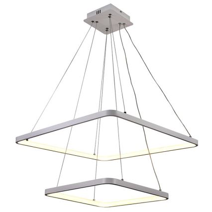 LED dimmbare Hängeleuchte an Kabel LED/90W/230V 3000-6500K + Fernbedienung