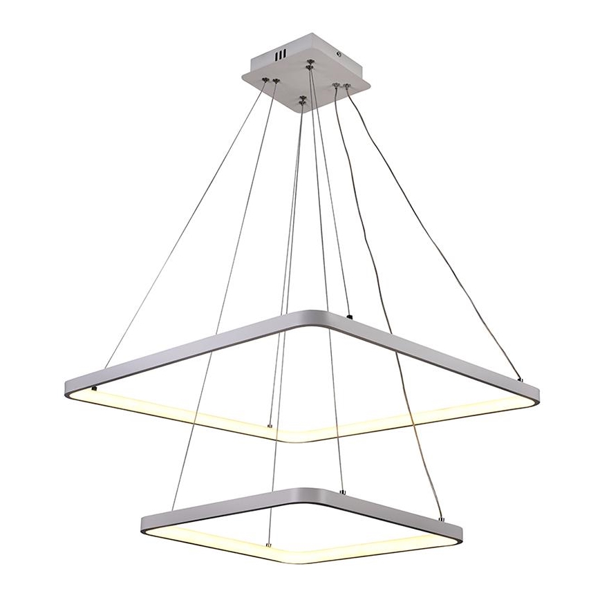 LED dimmbare Hängeleuchte an Kabel LED/90W/230V 3000-6500K + Fernbedienung