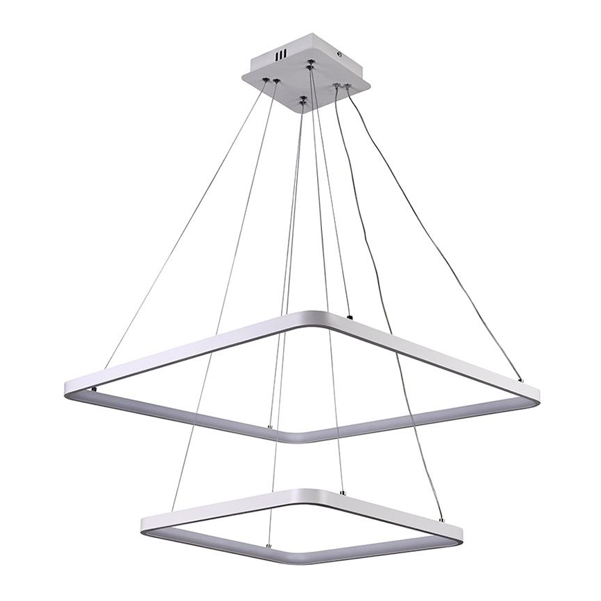 LED dimmbare Hängeleuchte an Kabel LED/90W/230V 3000-6500K + Fernbedienung