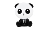 LED Dimmbare Kinder Nachtlämpchen 2,5W/230V Panda