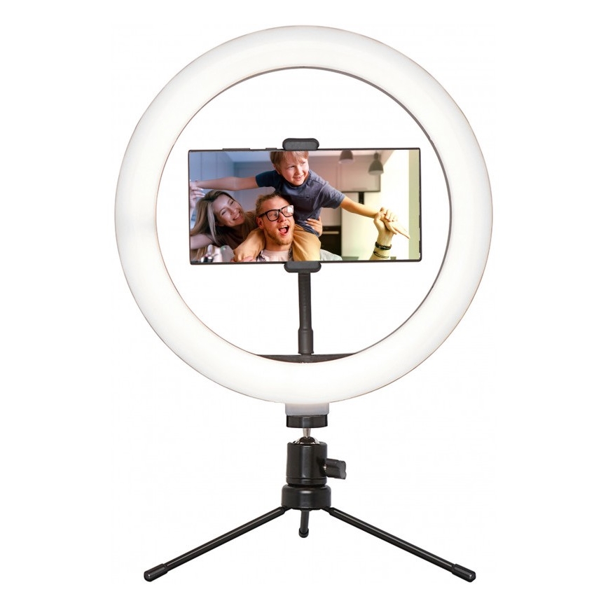 LED Dimmbare Lampe mit Stativ und Halterung für Vlogging LED/10W/USB