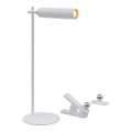 LED dimmbare magnetische wiederaufladbare Tischlampe 3in1 LED/3W/5V 4000K 1500 mAh Weiß
