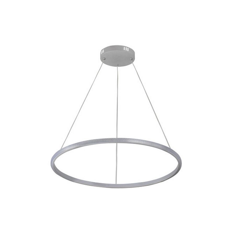 Dimmbare LED-Pendelleuchte mit Drahtseilaufhängung, 32 W, 230 V, 3000–6500 K, Ø 60 cm + Fernbedienung