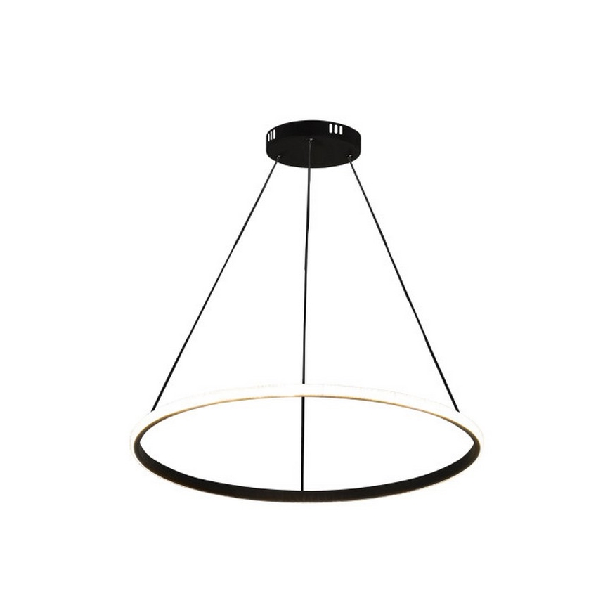 LED dimmbarer Kronleuchter mit Seilabhängung LED/32W/230V 3000-6500K Ø 60 cm + Fernbedienung