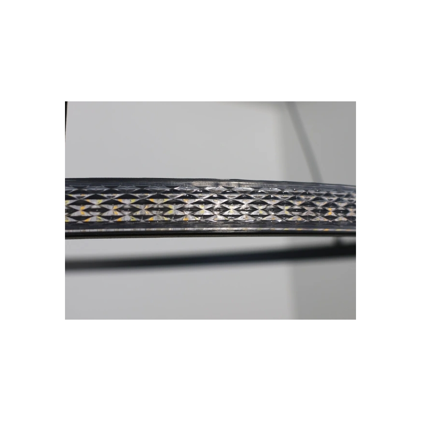 LED dimmbarer Kronleuchter mit Seilabhängung LED/32W/230V 3000-6500K Ø 60 cm + Fernbedienung