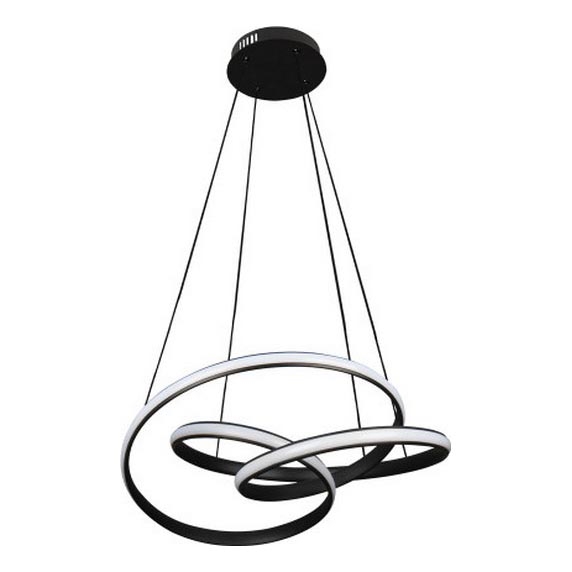 LED-dimmbare Pendelleuchte an Kabel LED/85W/230V 3000-6500K Ø 49 cm + Fernbedienung