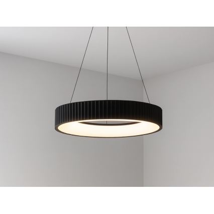 Dimmbare LED-Pendelleuchte mit Seilabhängung LED/75 W/230 V 3000–6500 K Ø 49 cm, inkl. Fernbedienung