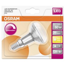 LED Dimmbare Reflektor-Birne E14/5,9W/230V - Osram