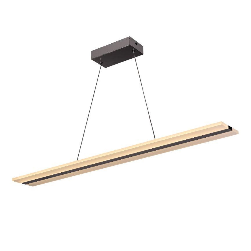 LED dimmbare Hängeleuchte an Kabel LED/40W/230V 3000-6500K Chrom + Fernbedienung